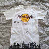 Тениска - Hard Rock Cafe Malta, снимка 5 - Тениски - 45023232