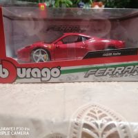 Колекционерски модел Ferrari - 458 Italia 1/24 Bburago, снимка 1 - Колекции - 45717527