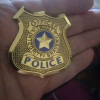 Масивна полицейска значка от  бронз, снимка 6 - Играчки за стая - 45108931