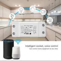 16A WiFi Smart Switch Smart Home Безжичен контролен превключвател, снимка 3 - Друга електроника - 44942460