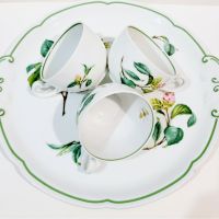 Три тройни комплекта и плато Heinrich Villeroy & Boch Flora Camelia., снимка 3 - Сервизи - 45349892