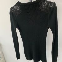 Красив дамски пуловер с дантела и камъни, снимка 11 - Блузи с дълъг ръкав и пуловери - 45747209