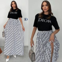 Dior дамски сет пола+тениска, снимка 1 - Тениски - 45036910