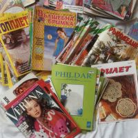 Над 160 списания и 12 книги за плетиво и ръкоделие Burda Diana Sabrina Плетивото и др, снимка 2 - Списания и комикси - 45444766