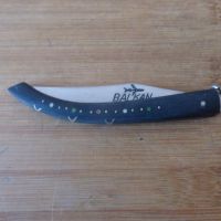 Рядко джобно ножче сойка рог БГА Балкан, снимка 4 - Антикварни и старинни предмети - 45225532