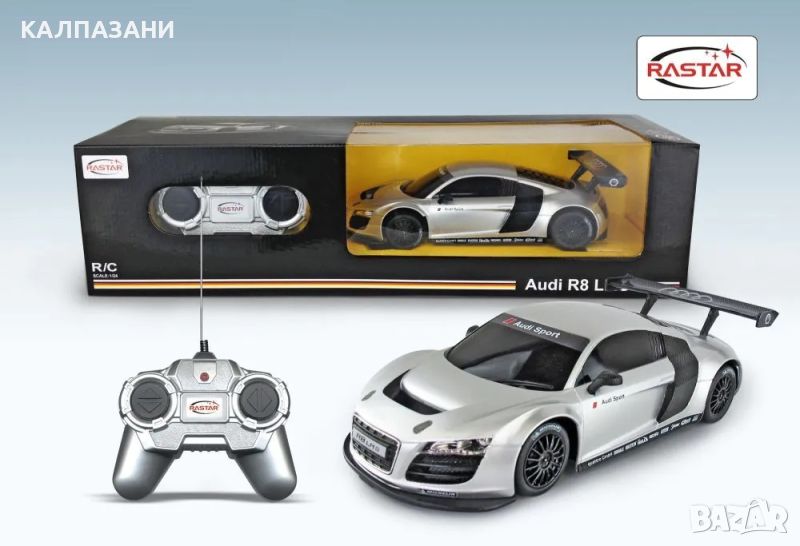 RASTAR Кола AUDI R8 LMS R/C 1:24 46800, снимка 1