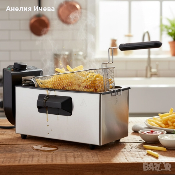 Фритюрник – 3 л, Royal Swis, снимка 1