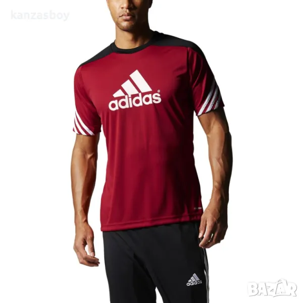 adidas Sports Essentials Linear T-shirt - страхотна мъжка тениска КАТО НОВА Л, снимка 1