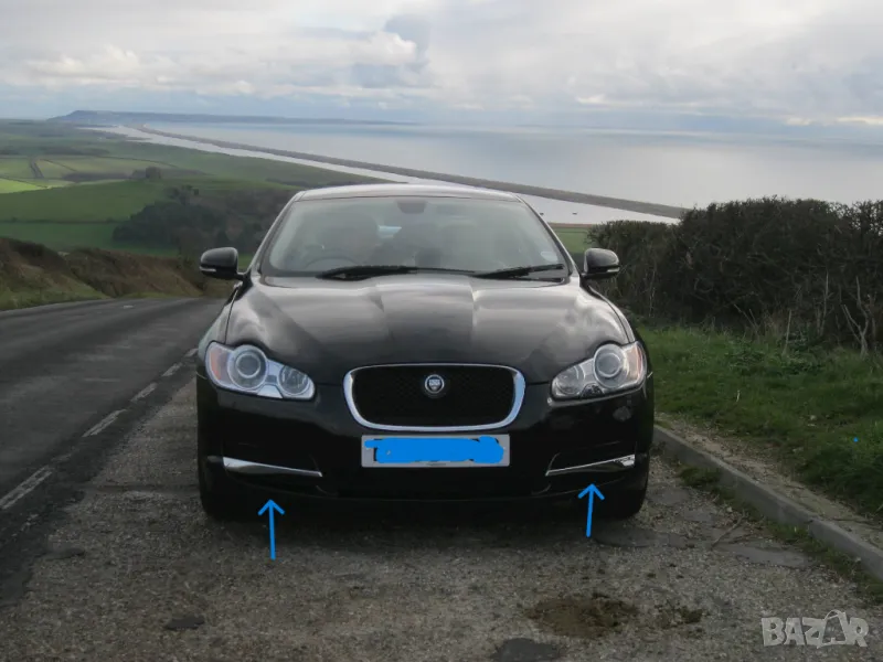 Решетки за броня на Jaguar XF от 2008 до 2012г.  лява+дясна, снимка 1