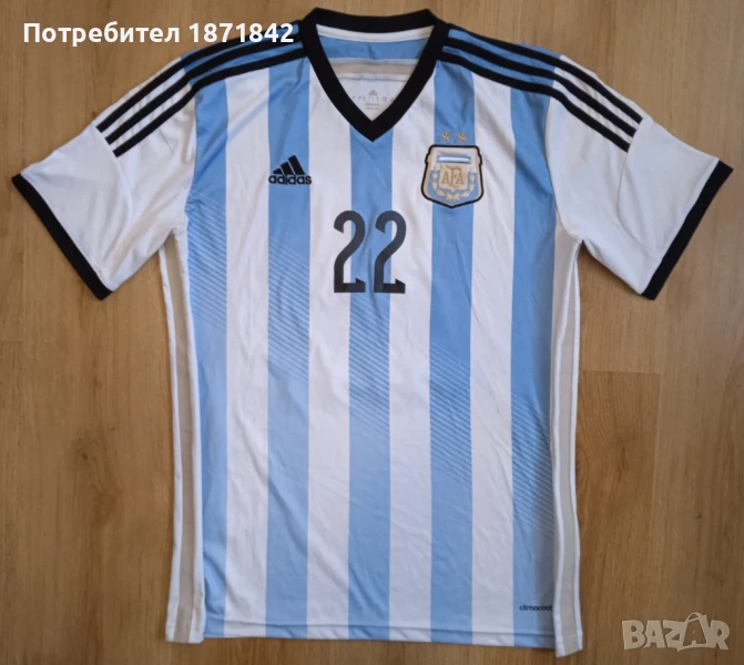 Футболна тениска Argentina/ Lavezzi 22, снимка 1