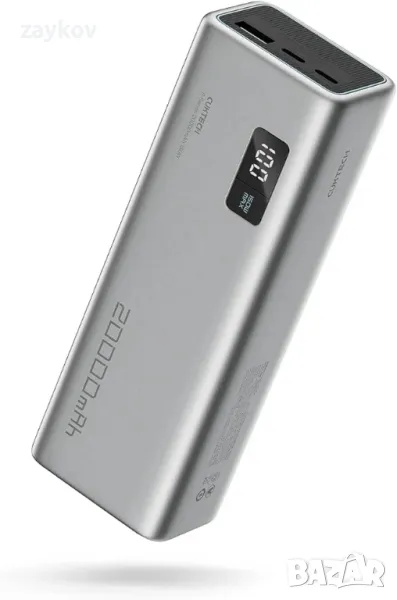 CUKTECH 15 PowerBank PD 100 W, 20000 mAh преносимо зарядно устройство, външна батерия 150 W, 3 порта, снимка 1