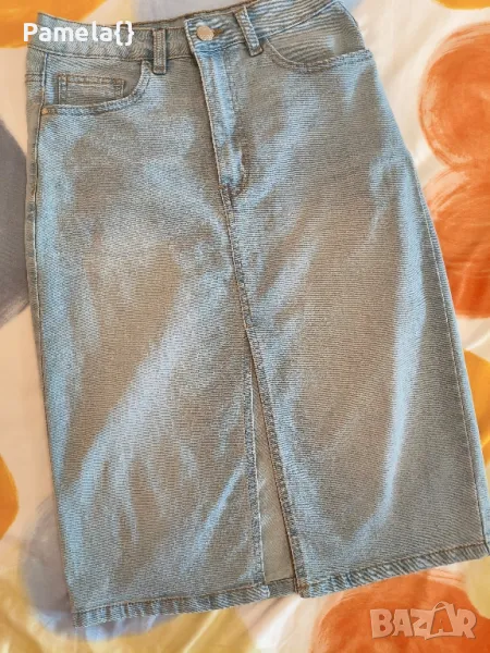 Нова дънкова пола, снимка 1