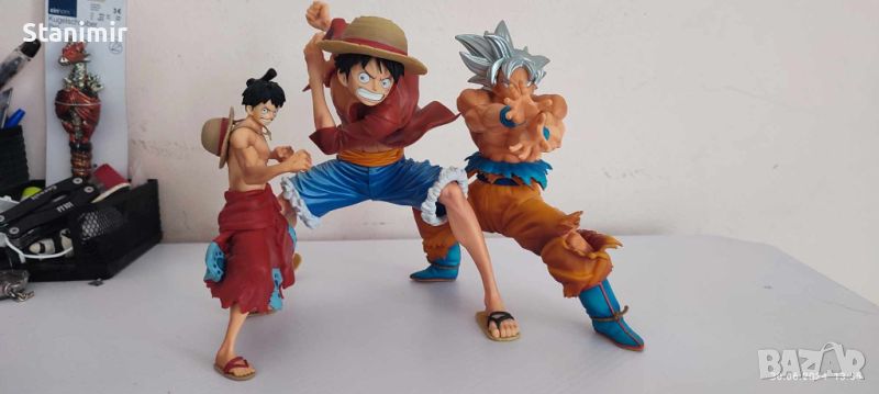 Фигурки One Piece (Luffy) и Dragon Ball Z (Goku), снимка 1