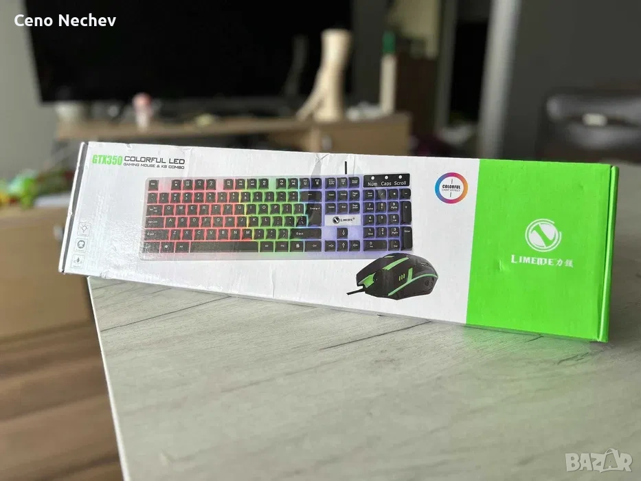 Гейминг клавиатура LIMEIDE GTX350 Series Wired, снимка 1