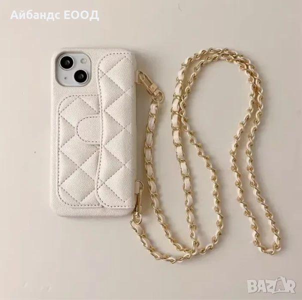 Кожен калъф - чанта за iPhone 12/13/14/15 PLUS, PRO и PRO MAX, снимка 1