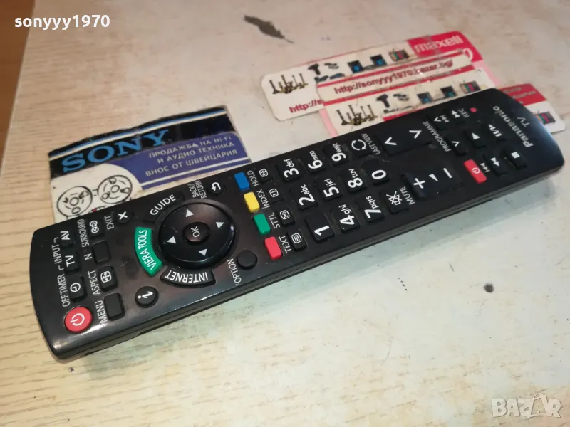 PANASONIC TV REMOTE-ВНОС SWISS 1102250932, снимка 1