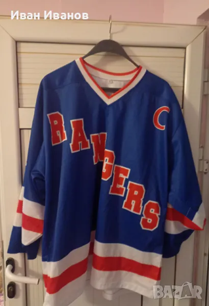 Оригинален екип на New York Rangers - Aslund - 1990г., снимка 1