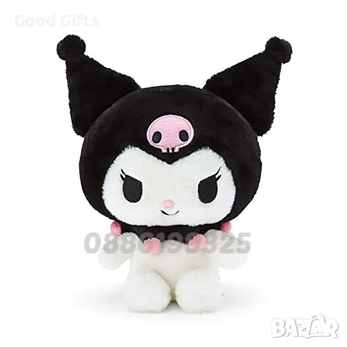 Плюшена играчка Hello Kitty Kuromi Sanrio, голяма плюшена играчка Кити, снимка 1