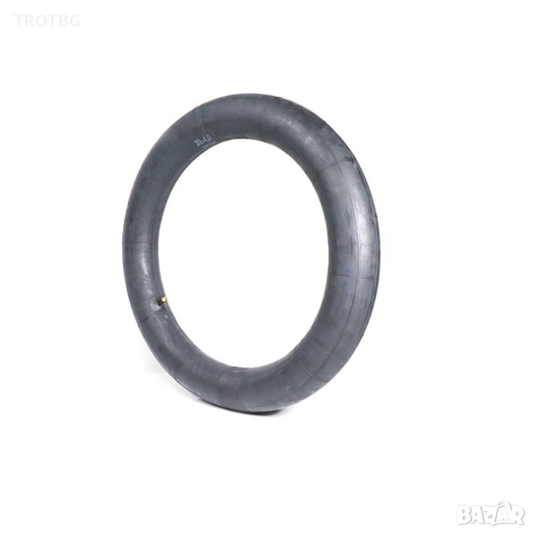 Вътрешна гума с прав вентил 20x4 / 20x3.5 за Fatbike, снимка 1