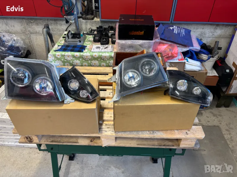 Предни фарове за Тойота Ландкрузер 90, снимка 1