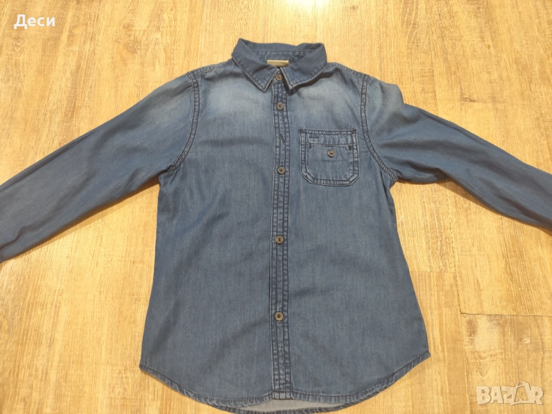 дънкова ризка на Benetton , снимка 1