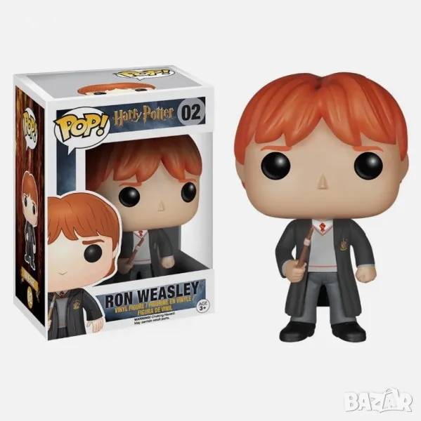 Фигурка Хари Потър Harry Potter Ron Weasley 02 Pop, снимка 1