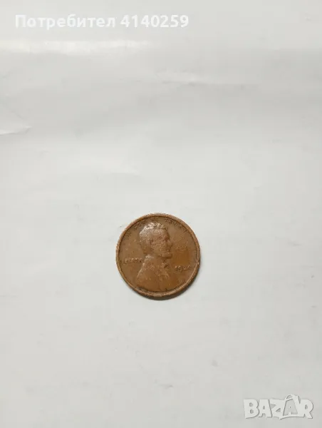САЩ монета 1 цент 1920 г , снимка 1