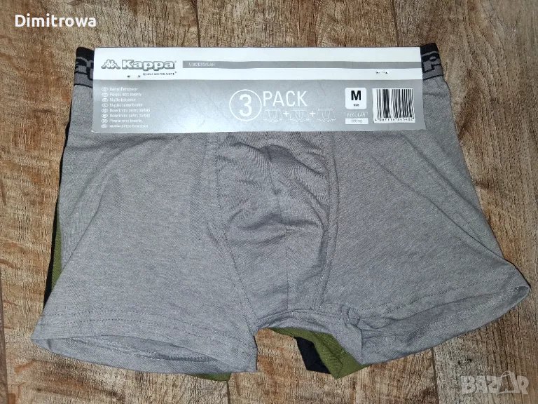 р-р М Kappa мъжки боксерки 3бр.комплект, снимка 1