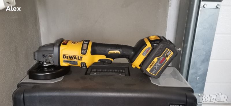 Професионален ъглошлайф Dewalt Dcg414 с 54v батерия, снимка 1