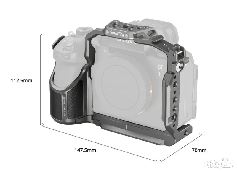 Нов модел клетка Smallrig за Sony A1 II и A9 III, снимка 1