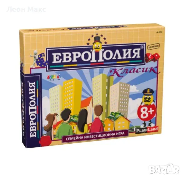 Европолия класик настолна игра за деца 8+, снимка 1