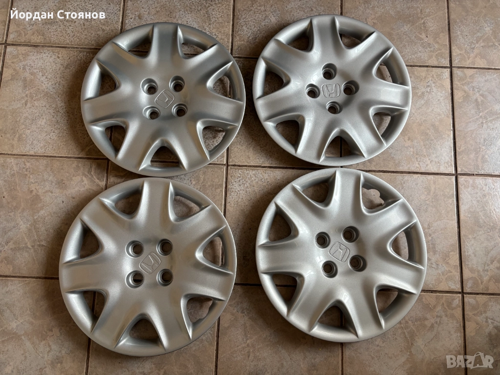 4 броя оригинални тасове за Honda Civic 15, снимка 1