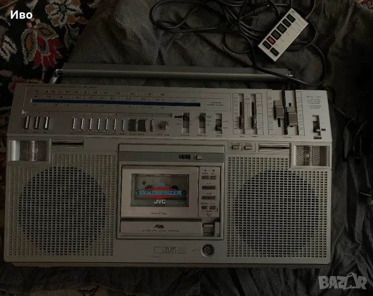 JVC RC M80R радио касетофон буумбокс перфектно запазен, снимка 1