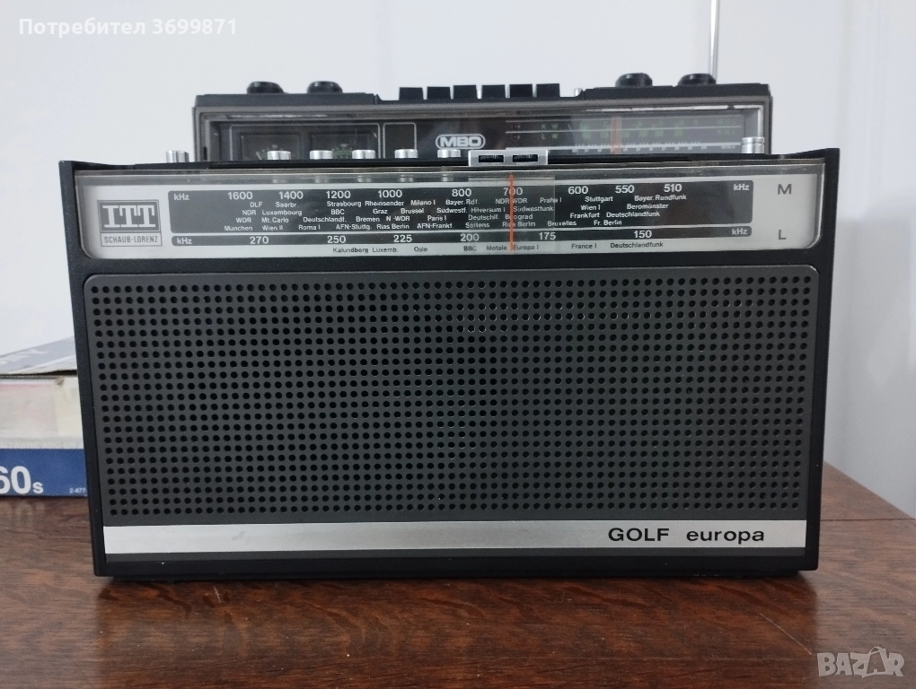 Радио транзистор ИТТ., снимка 1