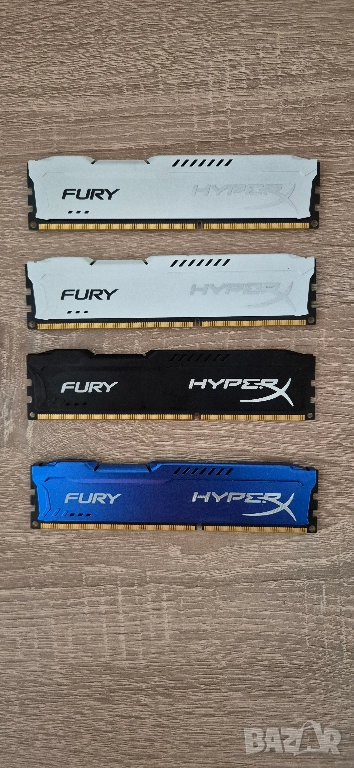 Kingston HyperX FURY 4x4GB 1866MHz, снимка 1