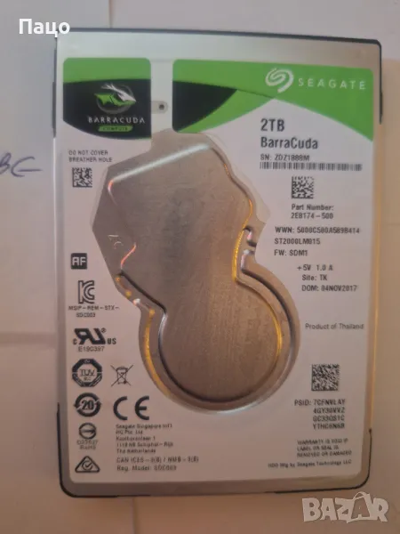 SEAGATE 2TB/тестван, снимка 1