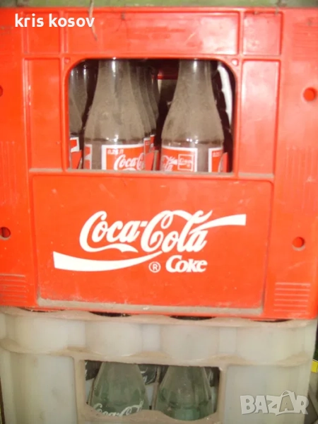 ретро каси от кока кола с бутилките от 1980/1990 г, снимка 1