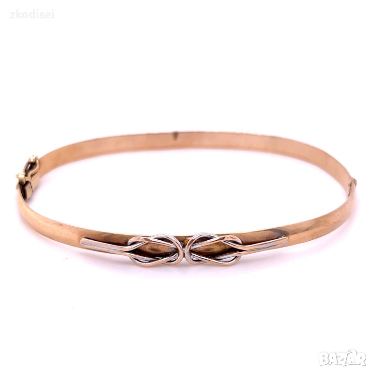 Златна дамска гривна 10,80гр. 14кр. проба:585 модел:35631-2, снимка 1