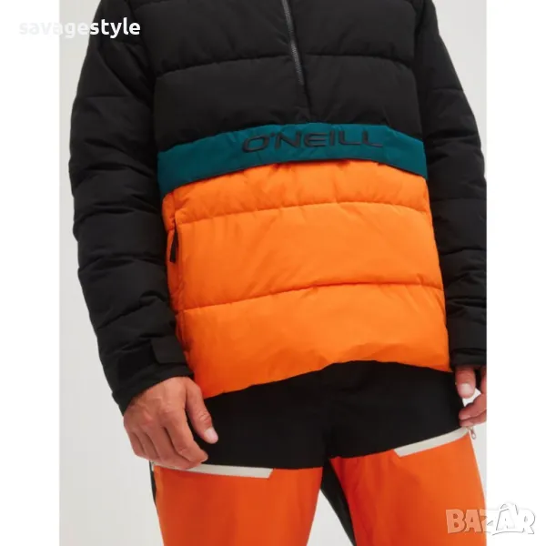 Мъжко зимно яке ONEILL O'riginals Puffer Anorak Jacket Black/Orange, снимка 1