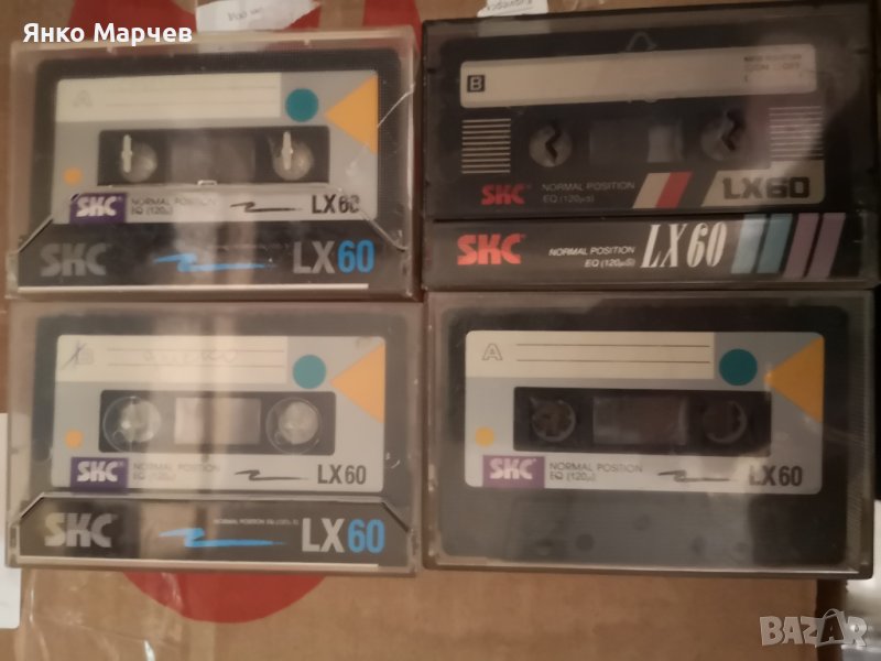 Аудио касети (аудиокасети) SKC LX 60 - 6 БР. ЗА 15 ЛВ. , снимка 1