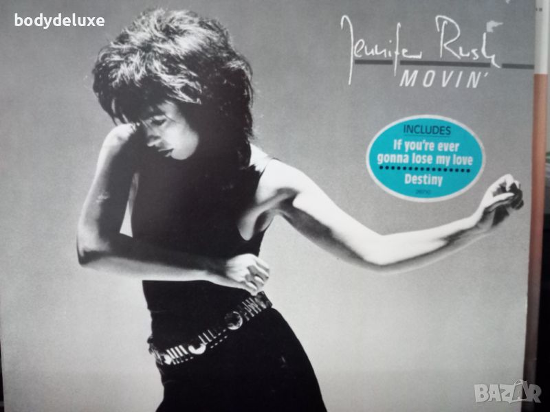 Jennifer Rush "Movin'" грамофонна плоча, снимка 1