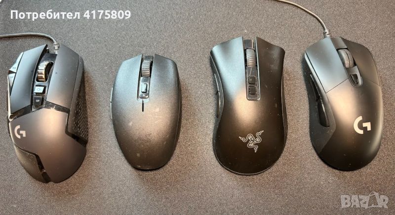 Мишки Logitech, Razer, снимка 1