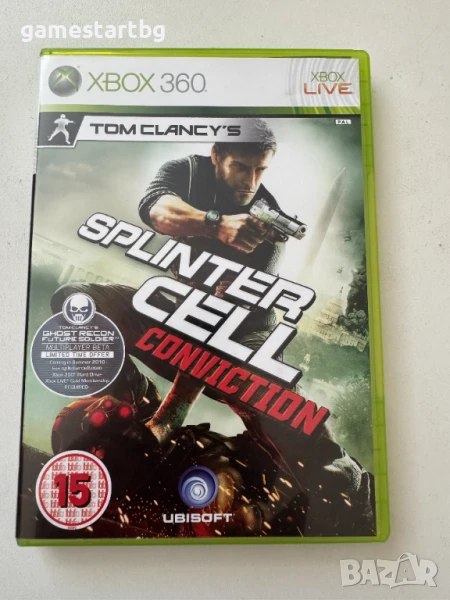 Tom Clancy's Splinter Cell: Conviction за Xbox 360, снимка 1