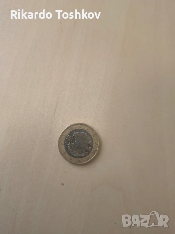 немска колекционерска монета 1 евро