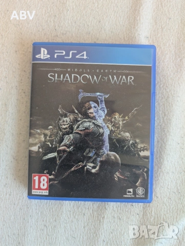 PS4 игра Middle earth:Shadow of war