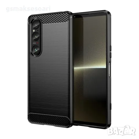 Sony Xperia 1 VI - Удароустойчив Кейс Гръб CARBON, снимка 1 - Калъфи, кейсове - 47009316