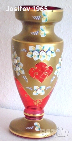 Ваза Bohemia , снимка 2 - Вази - 52893011