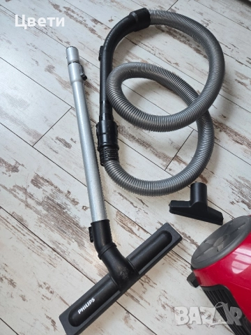 Прахосмукачка Филипс , с контейнер за боклук , снимка 5 - Прахосмукачки - 52452089