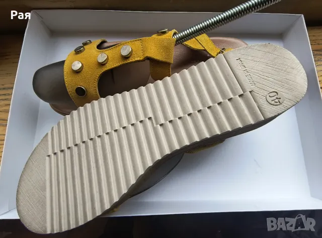 Дамски кожени сандали Claudia by Isaberi, снимка 11 - Сандали - 50028250