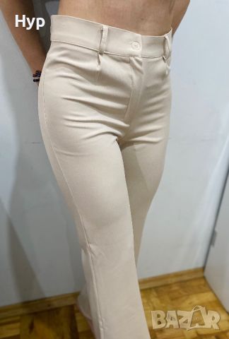 Дамски панталон бежов цвят